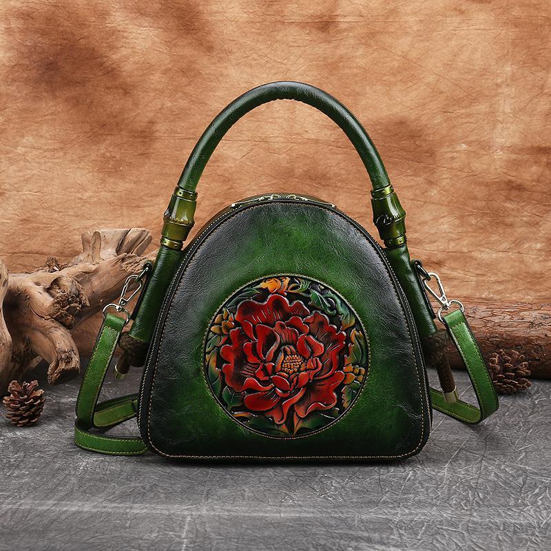 "The Wind Flower" Shell shoulder bag