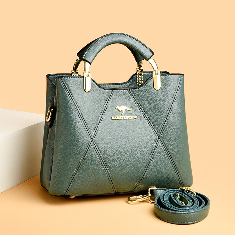 Womens Versatile High-Capacity Tote And Shoulder Bag