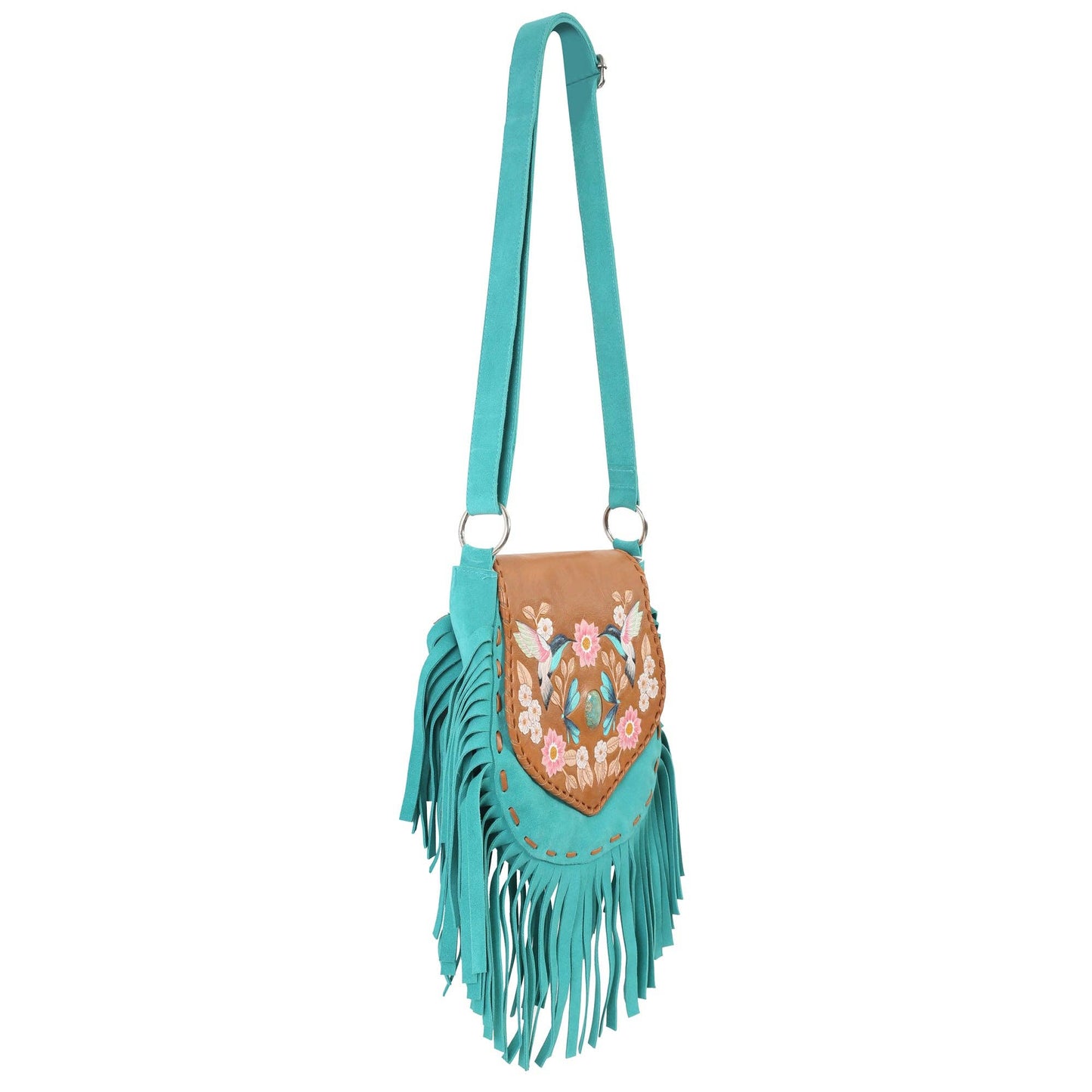 Princess Hummingbird Bag Antique Dark Tan/Dark Seafoam