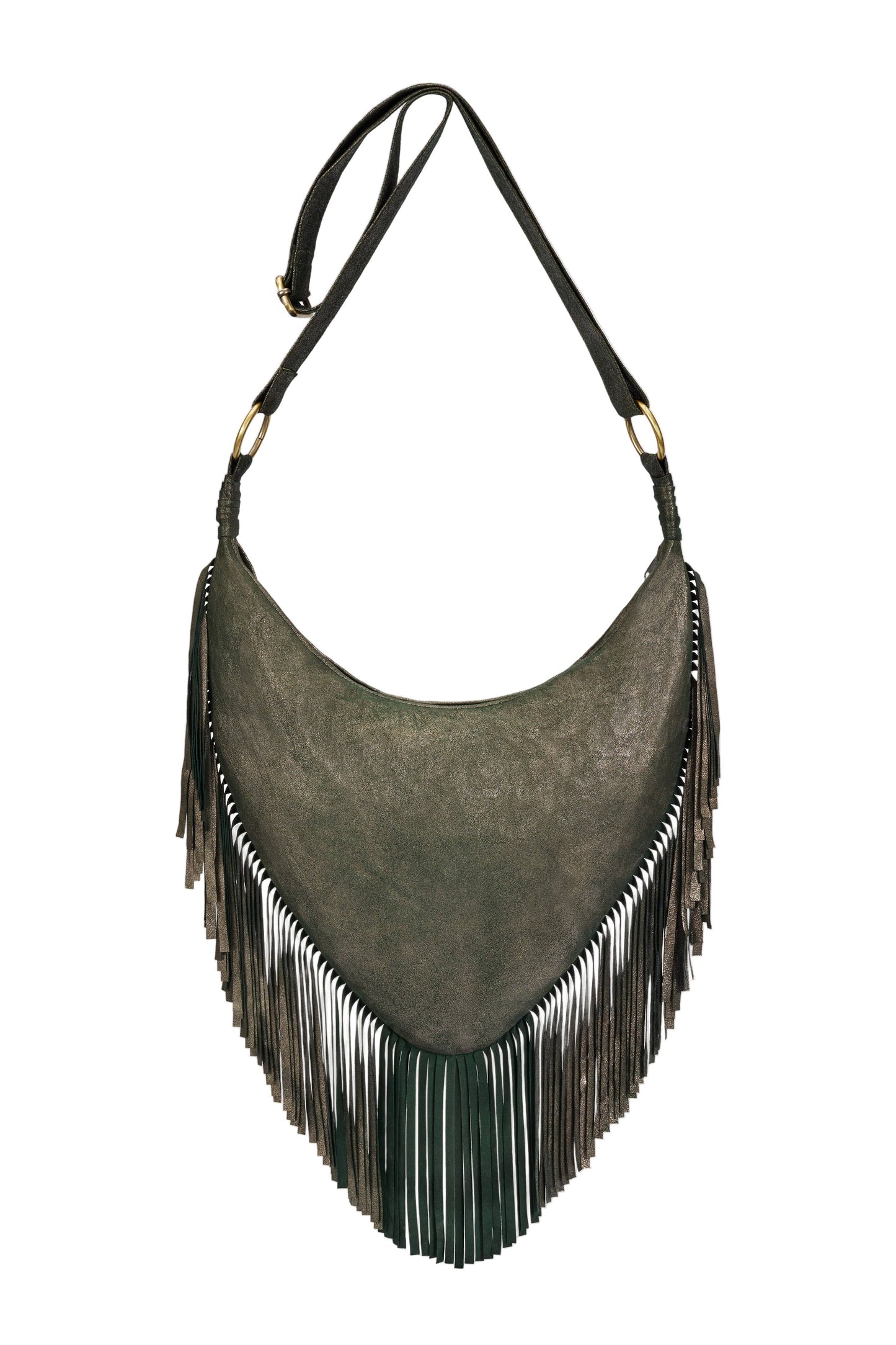Fly Like An Eagle Bag Metallic Olive