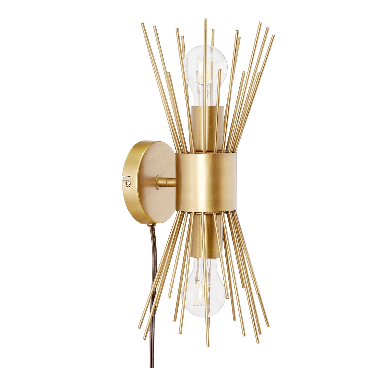16.5"H Arlo Modern Indoor Plug-In Wall Sconce