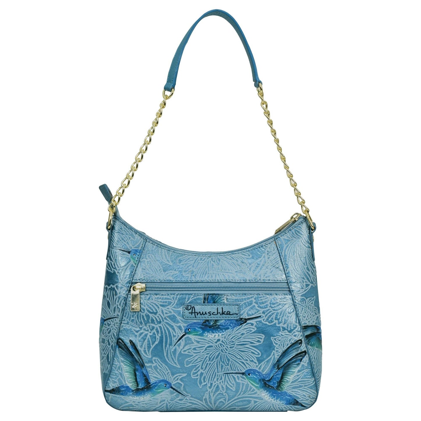 Zip-Top Shoulder Hobo - 709