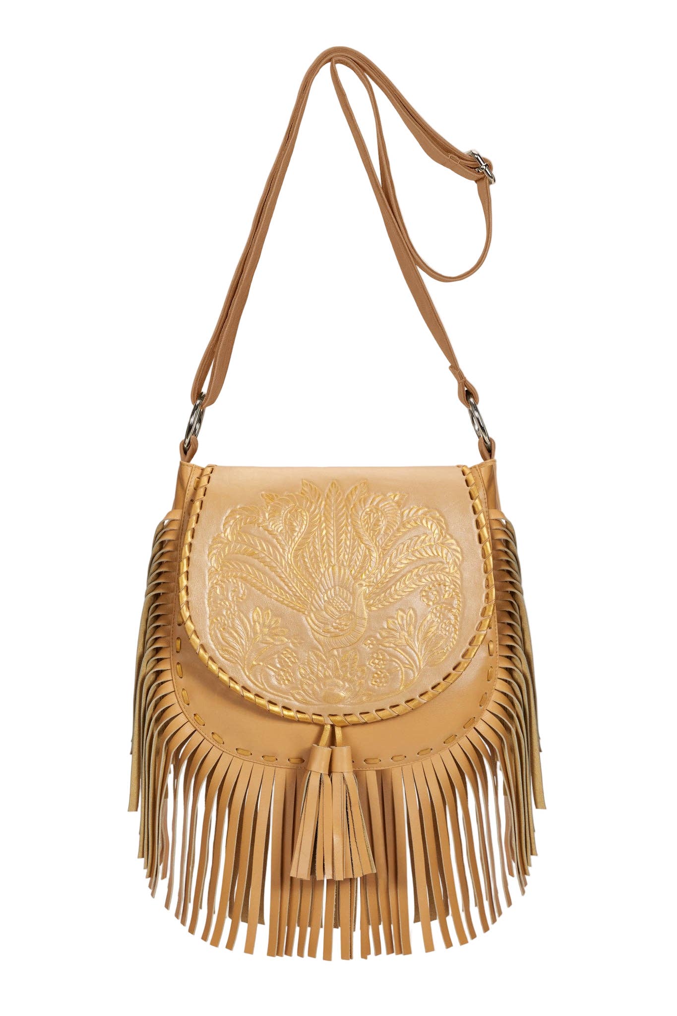 Deus Lyrebird Bag Biscuit/Gold