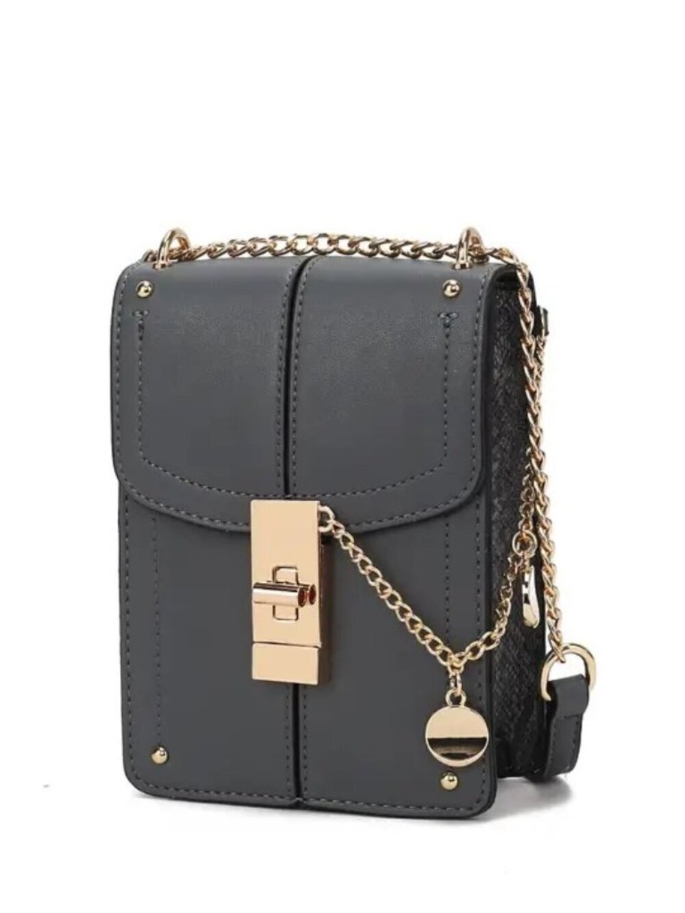 Iona Crossbody Handbag-Luxe Mini Chain Crossbody-various colors