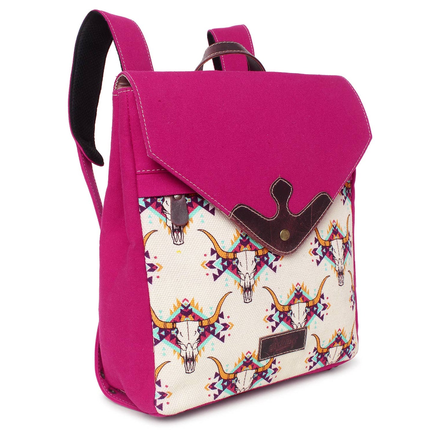 Hot Pink Longhorn Backpack