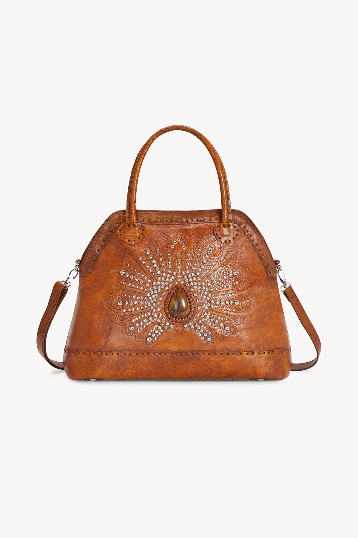 Mini Queen Peacock Bag Antique Medium Brown
