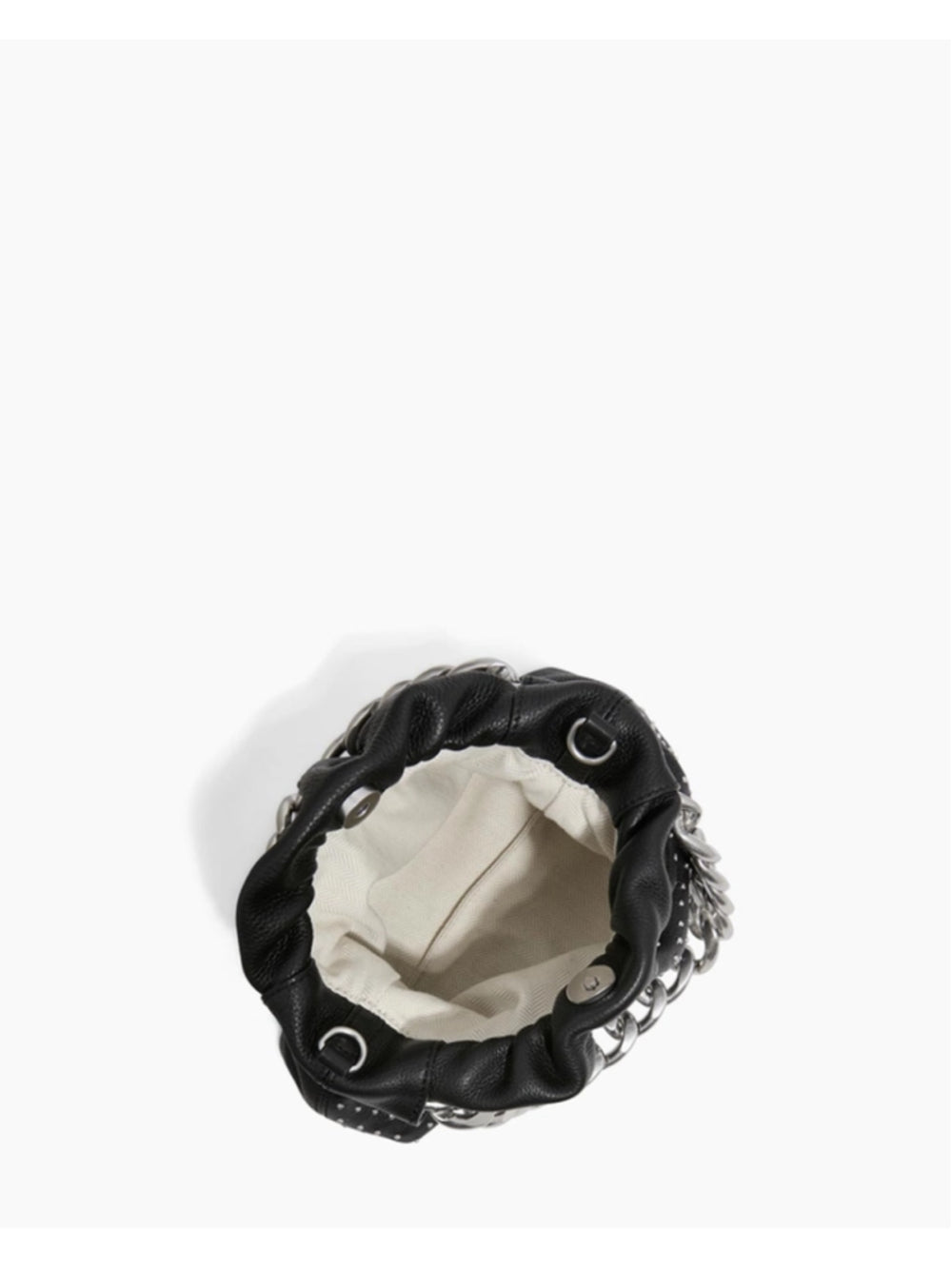 Aimee Kestenberg Chain Handheld Crossbody in Black Microstuds