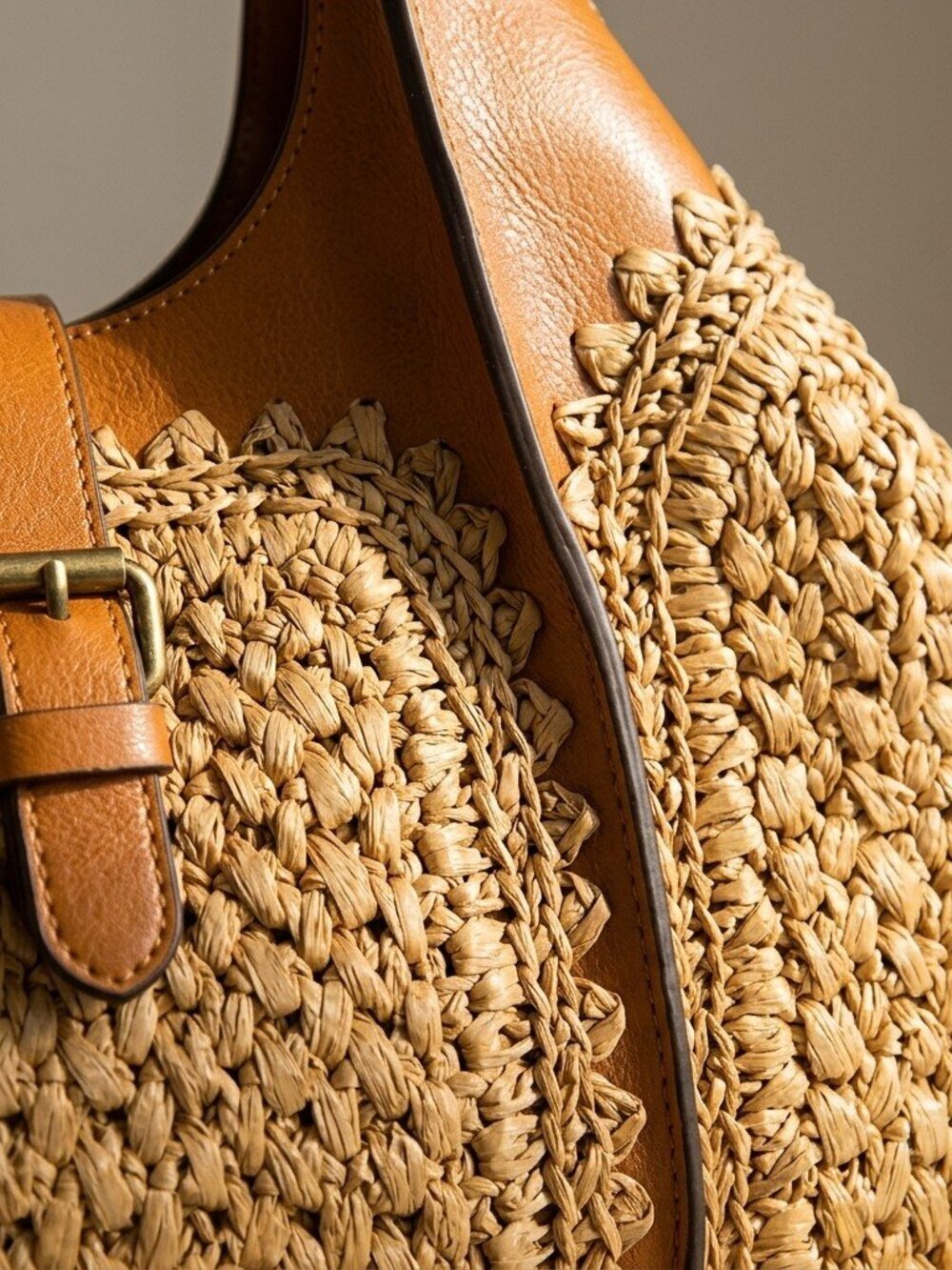 Patricia Nash Santorini Coastal Weave Hobo Satchel