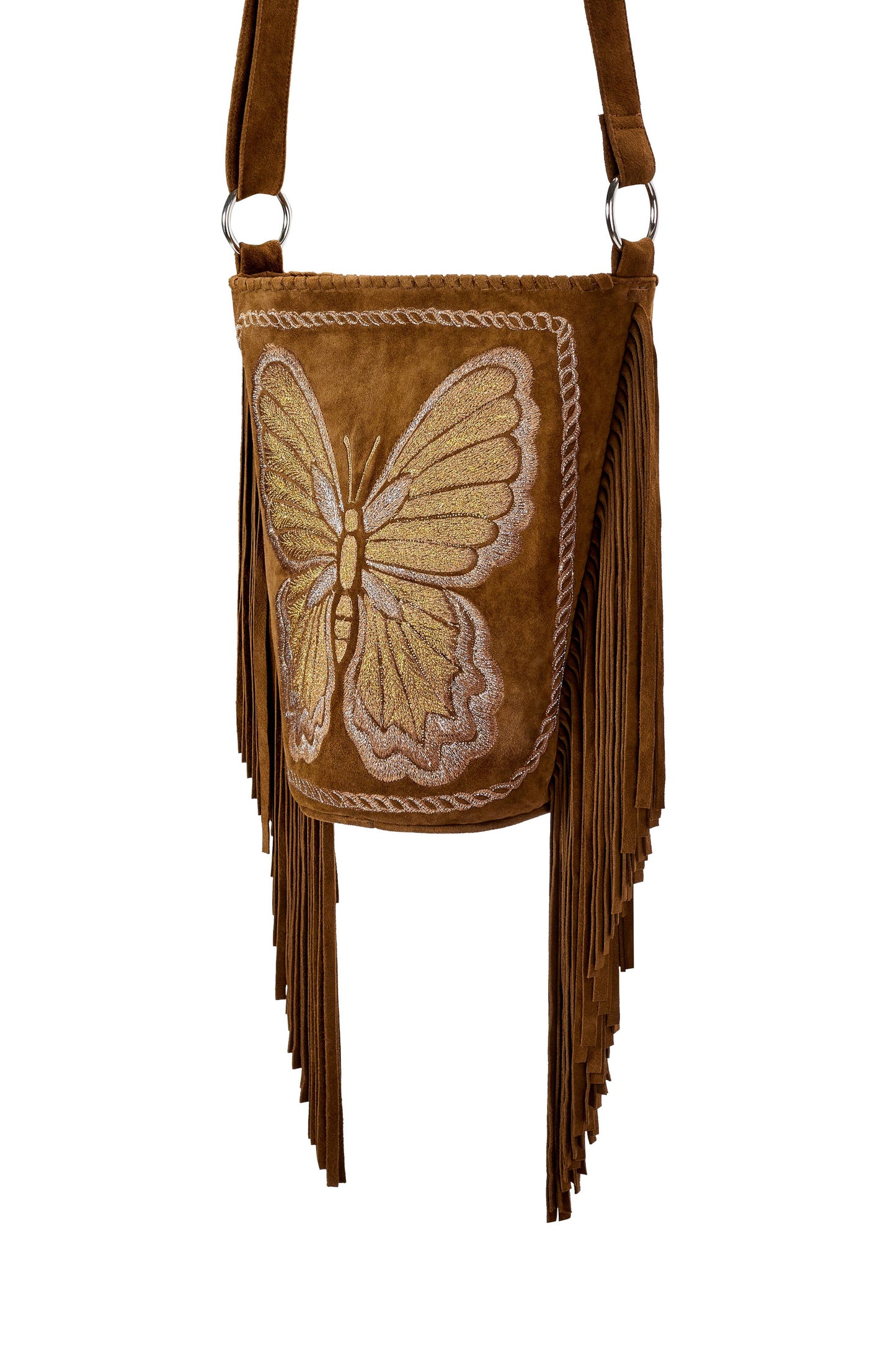 California Sister Embroidery Bag Whiskey
