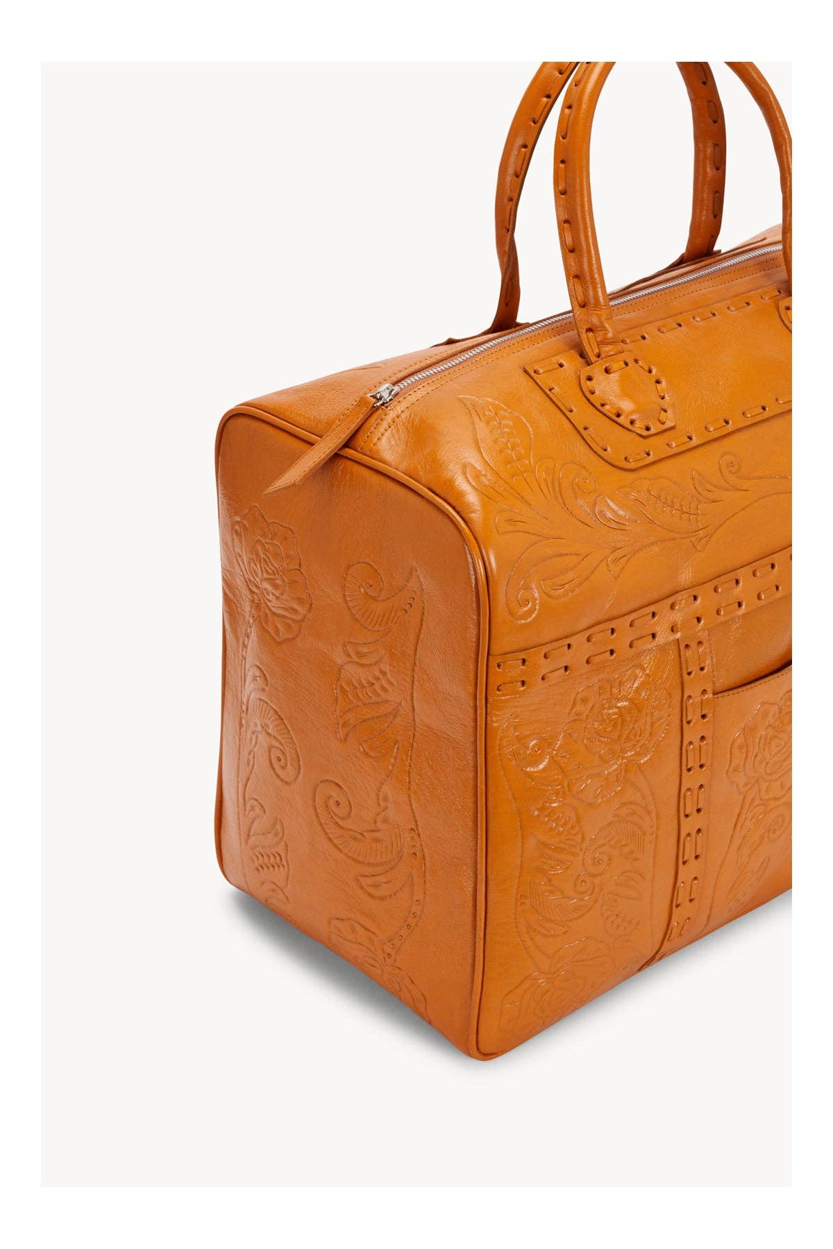 Rose Overnight Bag Antique Tan
