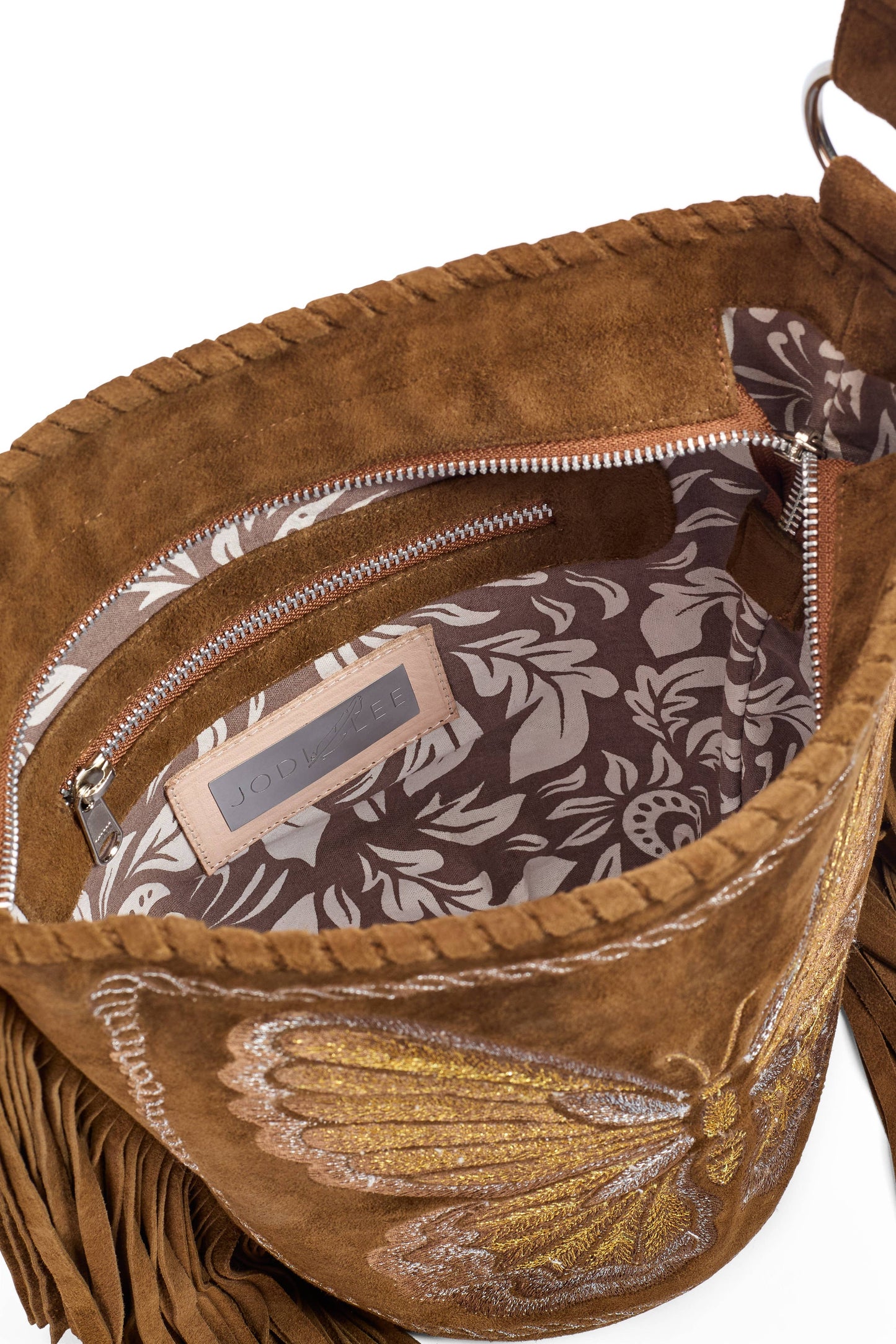 California Sister Embroidery Bag Whiskey