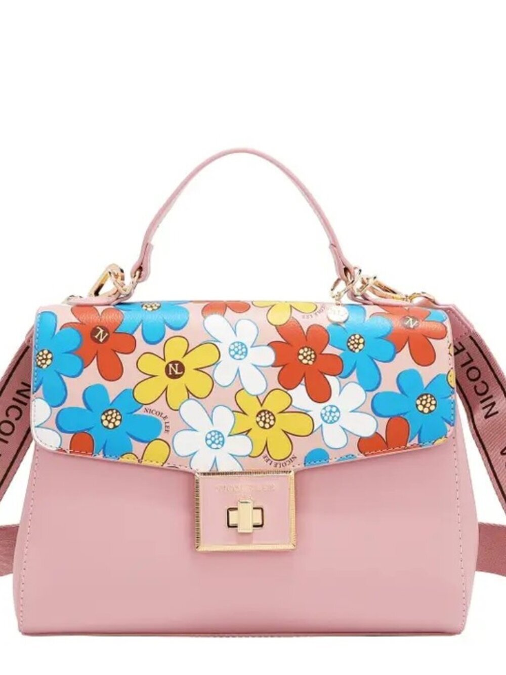 Nicole Lee Floral Pop Handbag