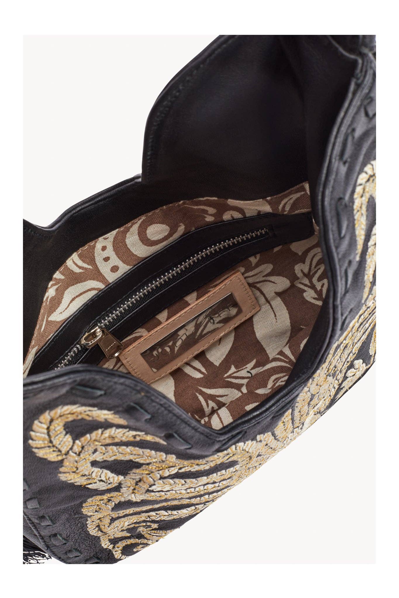 Mini Lyrebird Tassel Bag Black
