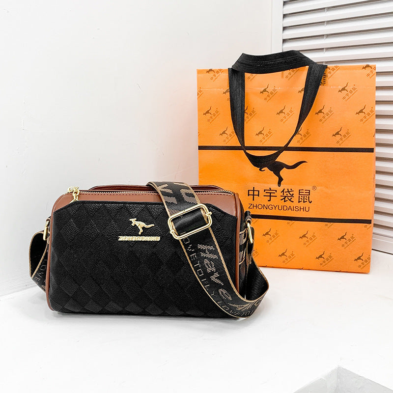 The Kangaroo  Messenger Bag with guitar style strap