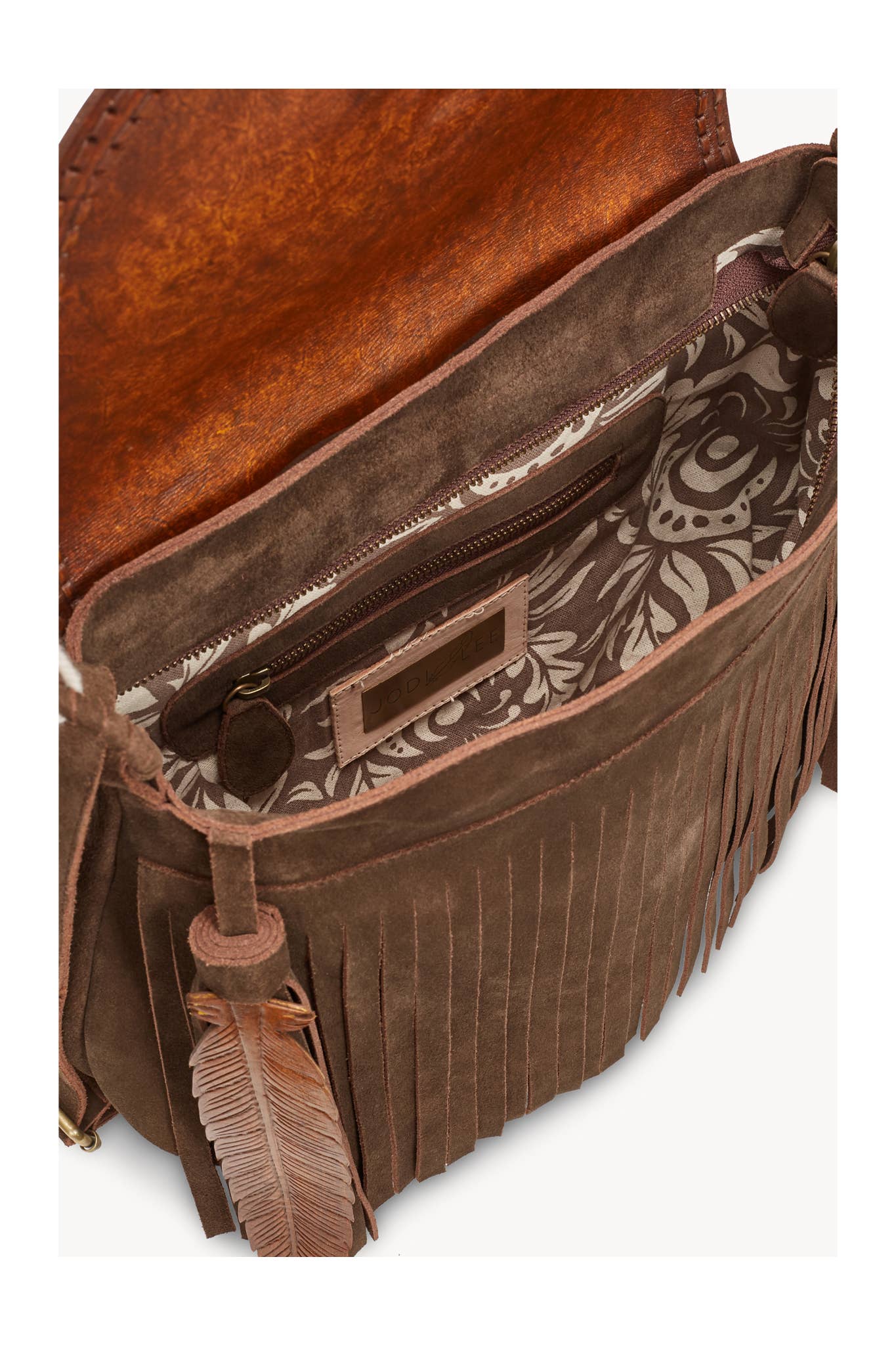 Lost Bird Bag Antique Medium Brown/Dark Choc