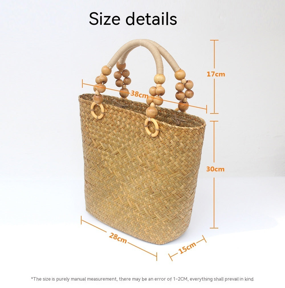 "The Celinia" Straw Retro Handbag