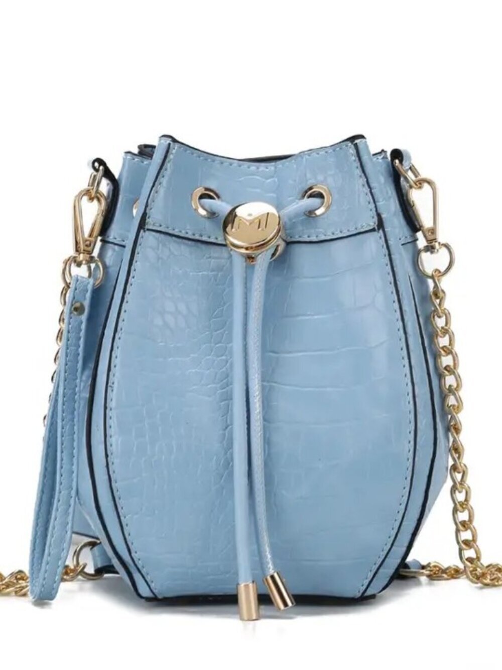 Mkf Cassidy Crocodile Embossed Vegan Leather Women Hobo Bag-Various Colors
