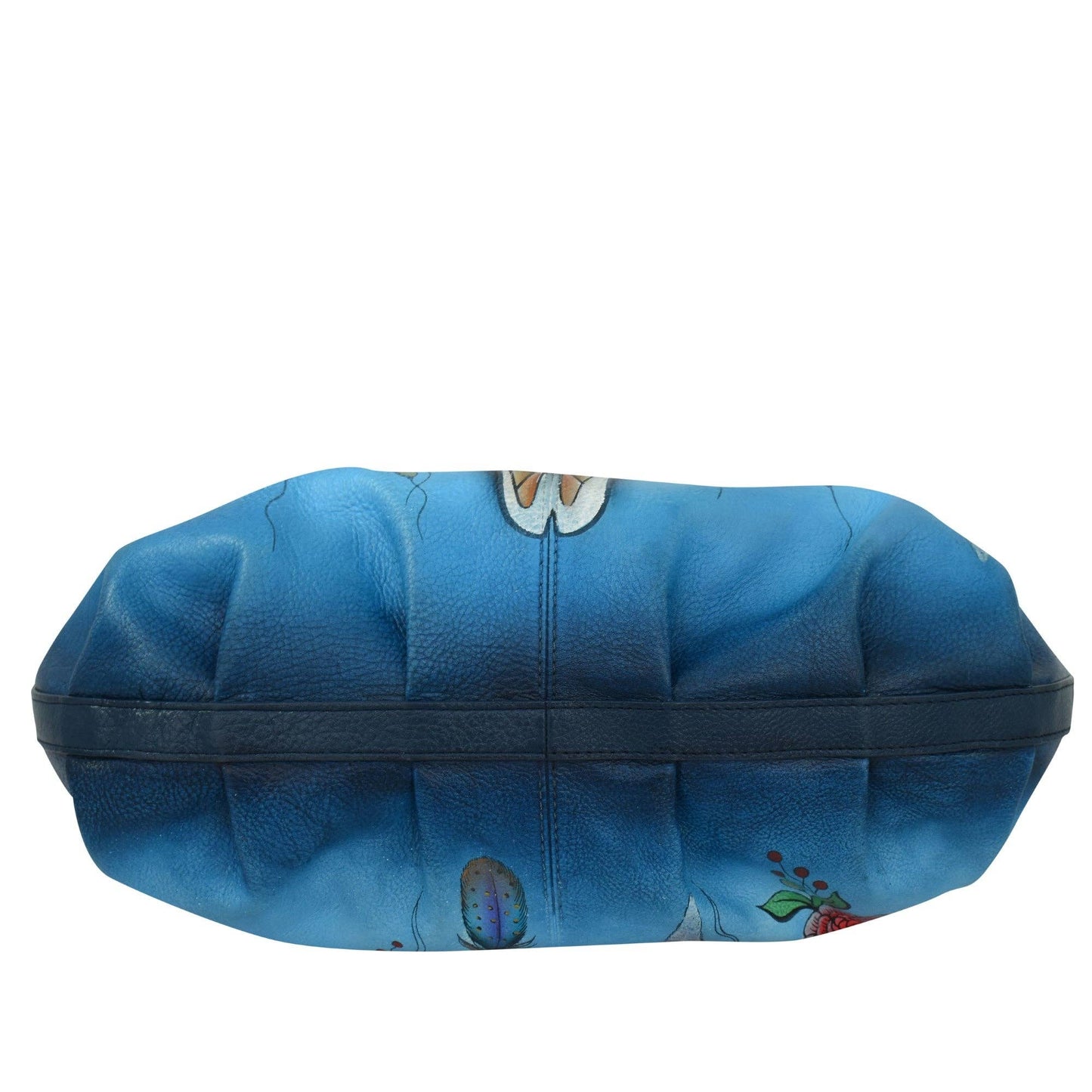 Anuschka Ruched Hobo - 7615 western longorn design