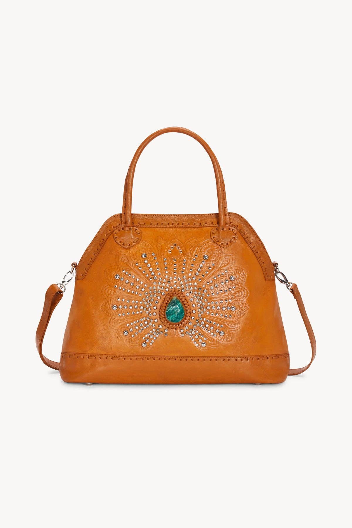 Mini Queen Peacock Bag Antique Tan