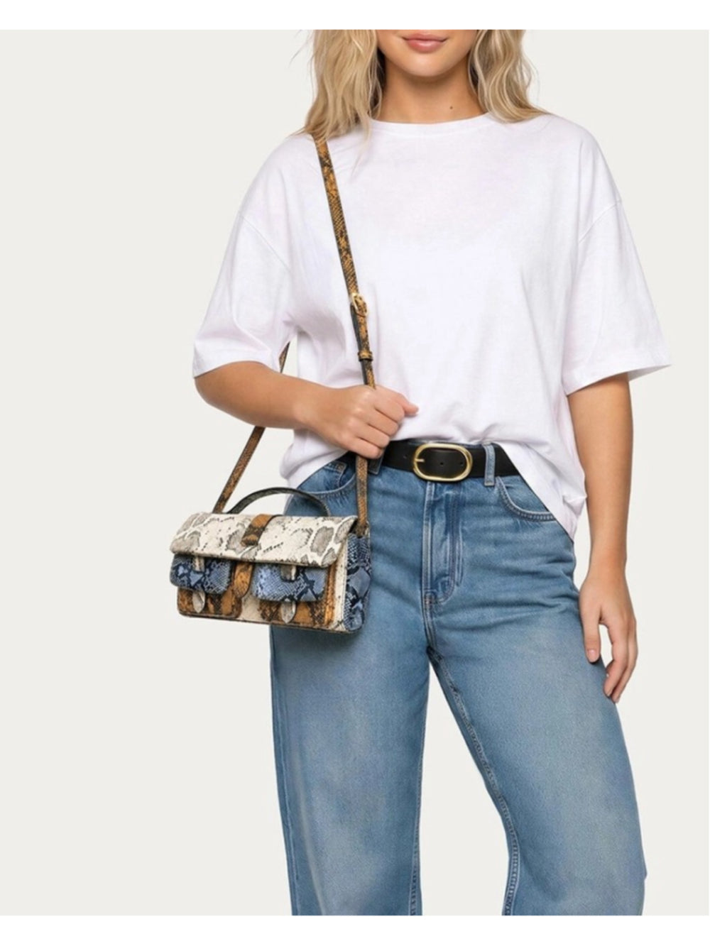 Aimee Kestenberg Snake Rebel Crossbody