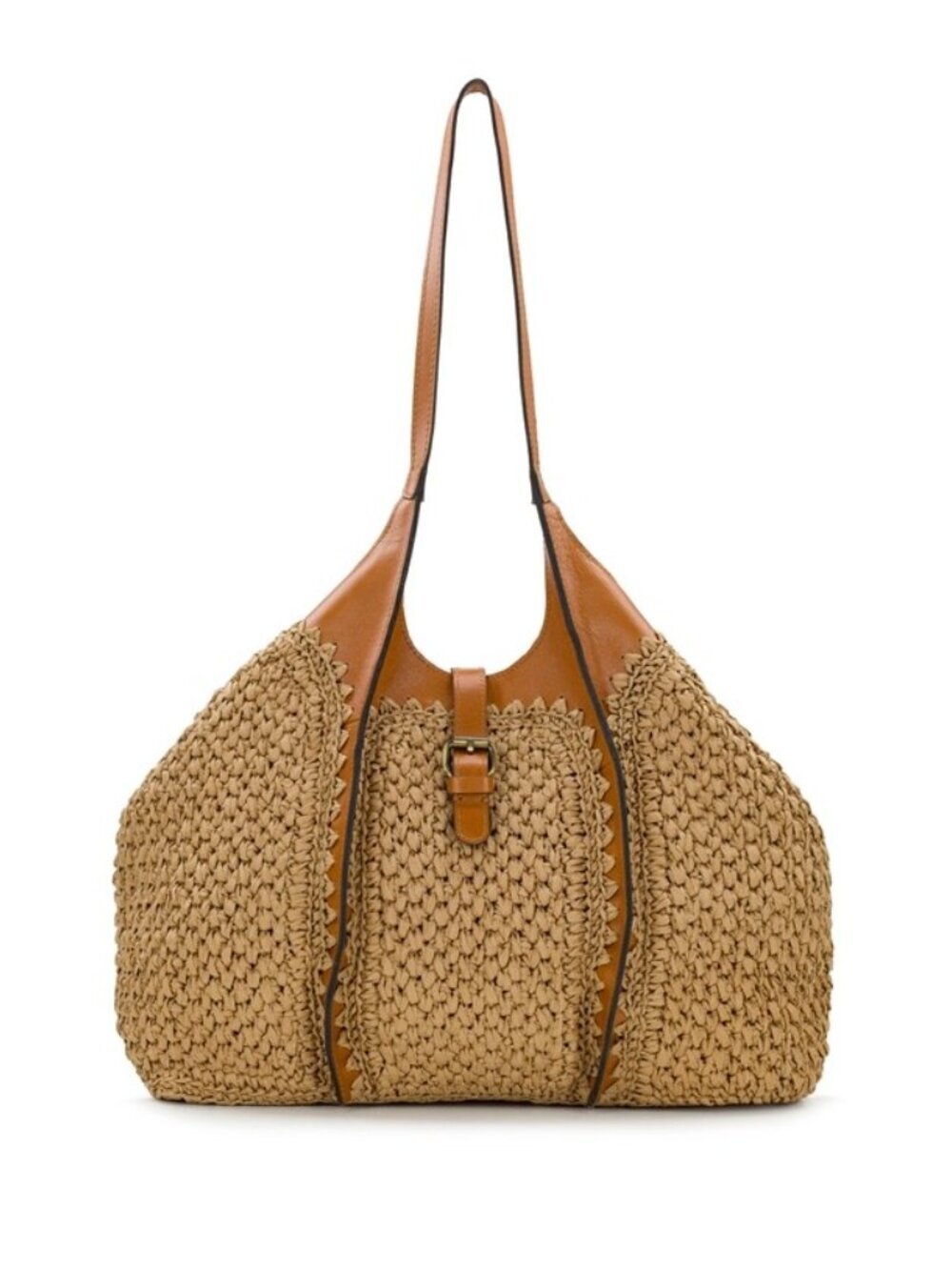Patricia Nash Santorini Coastal Weave Hobo Satchel