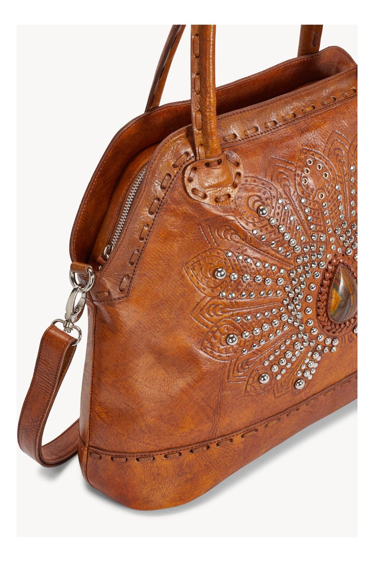 Mini Queen Peacock Bag Antique Medium Brown
