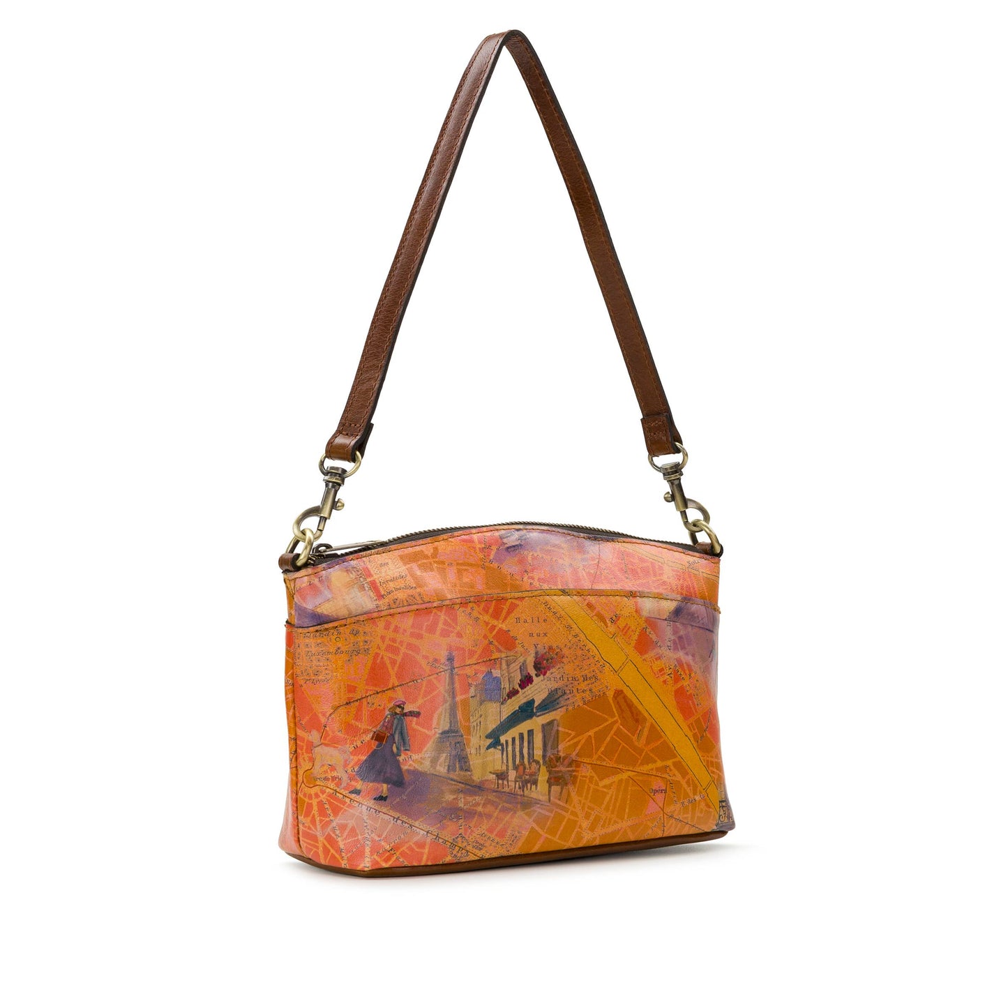 Patricia Nash Arlee Crossbody - Paris Map
