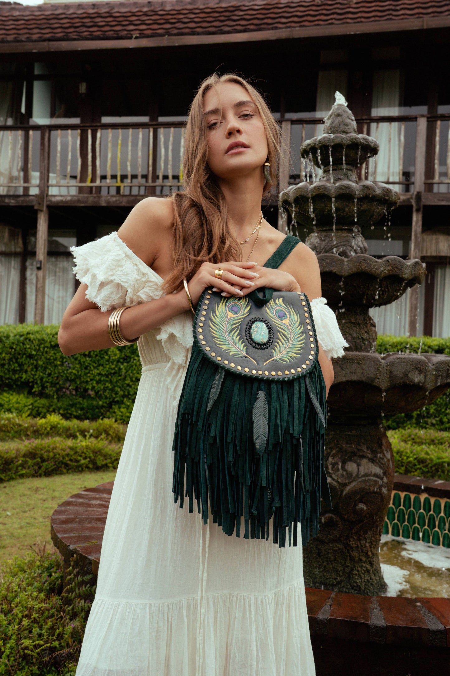 Garden Of Eden Backpack Jade Green