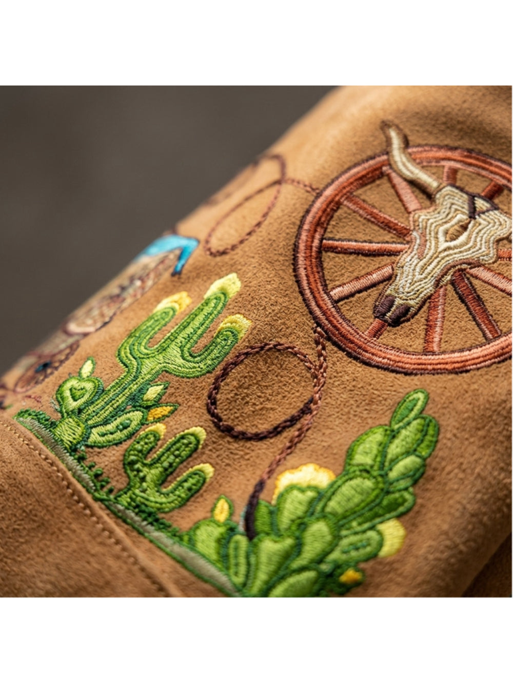 American Darling Wild West Pioneer Suede Hob Bag