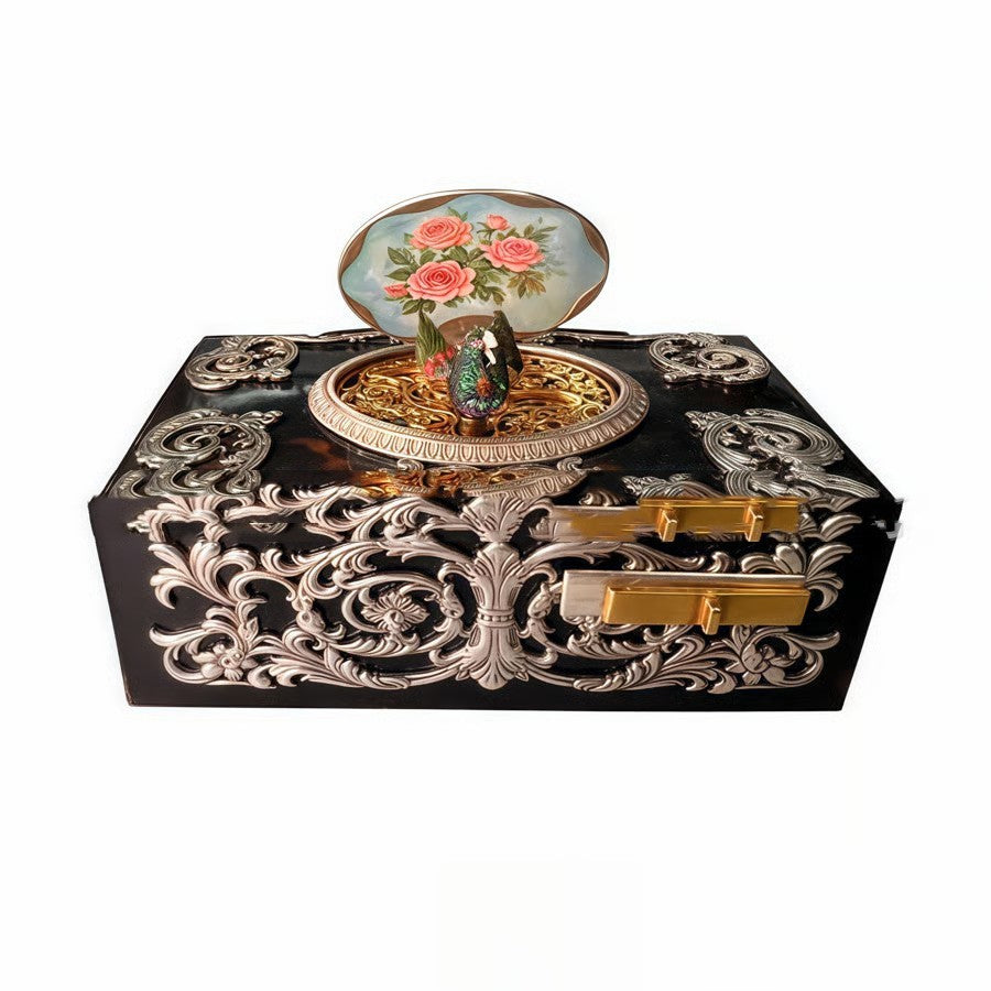 3D Retro Bird Music Box