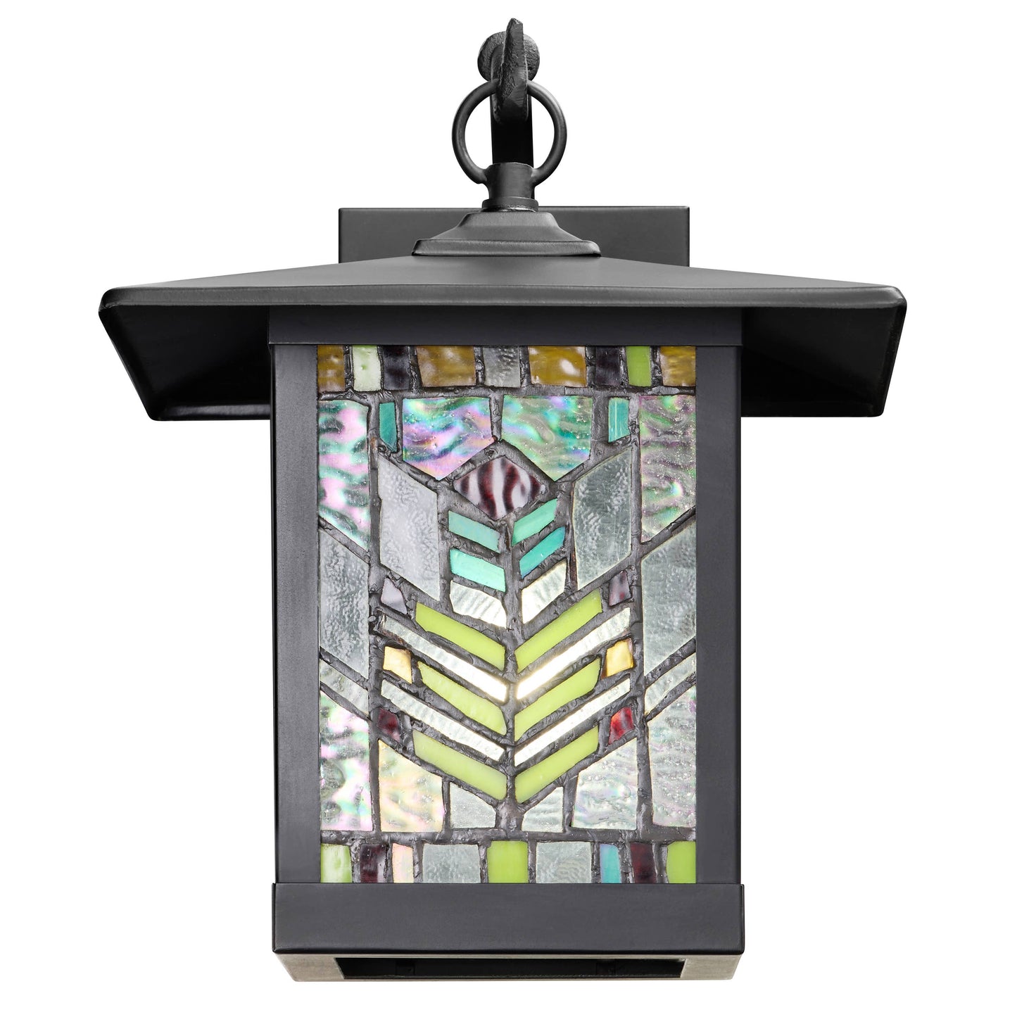 11.75"H Juniper 1-Light Outdoor Lantern Wall Sconce