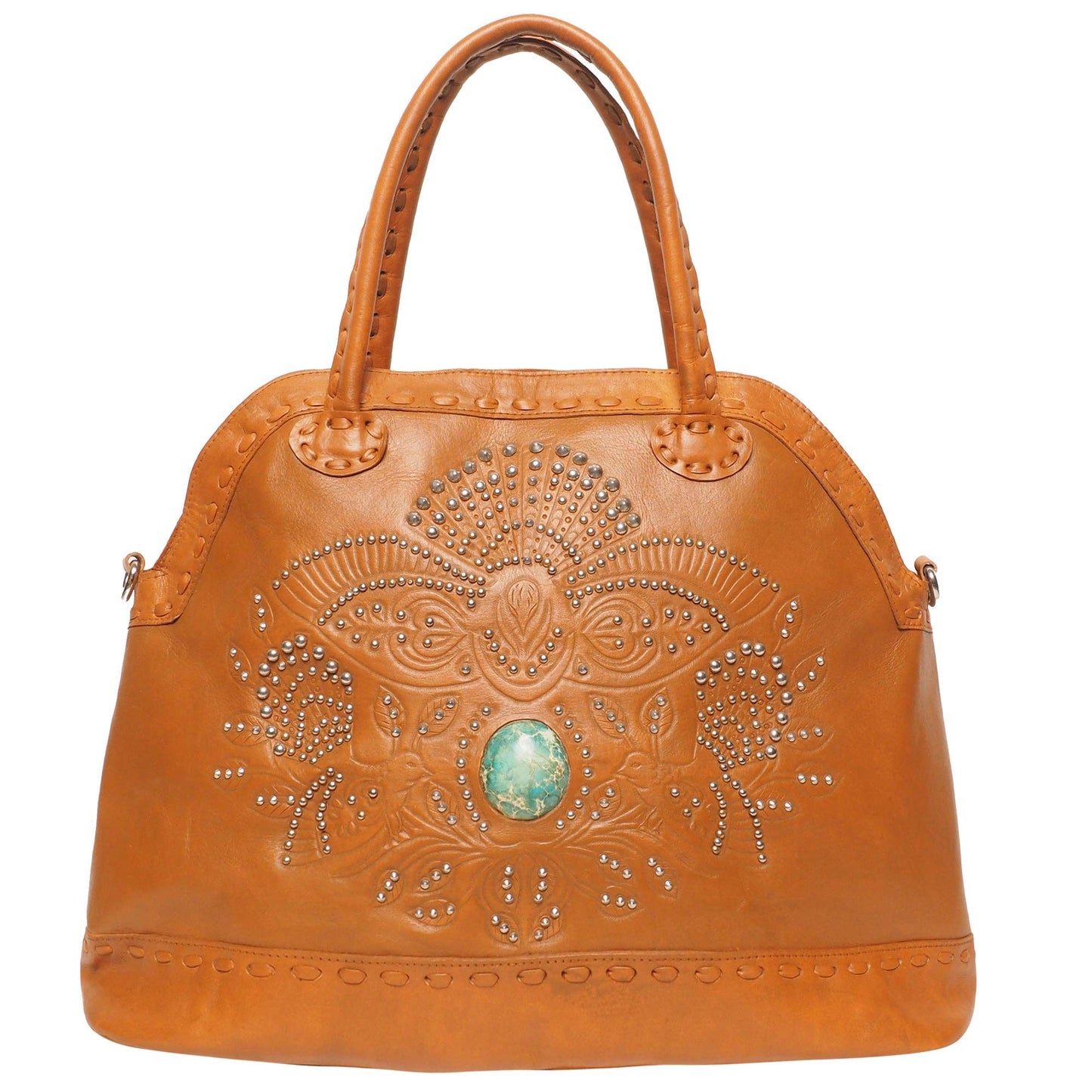 Mini Queen Fantail Bag Antique Tan