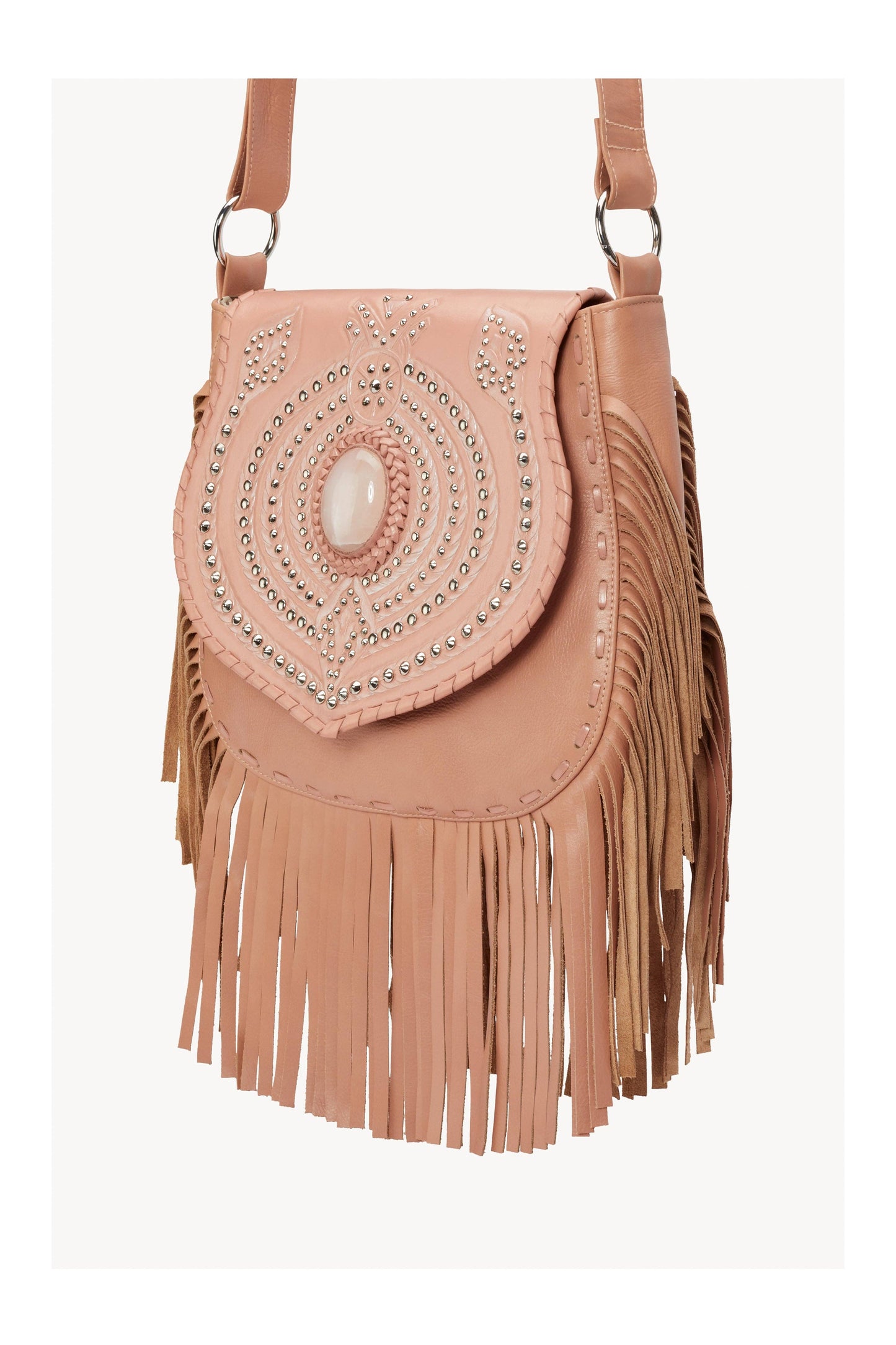 Marrakesh Bag Pink Nude/Silver
