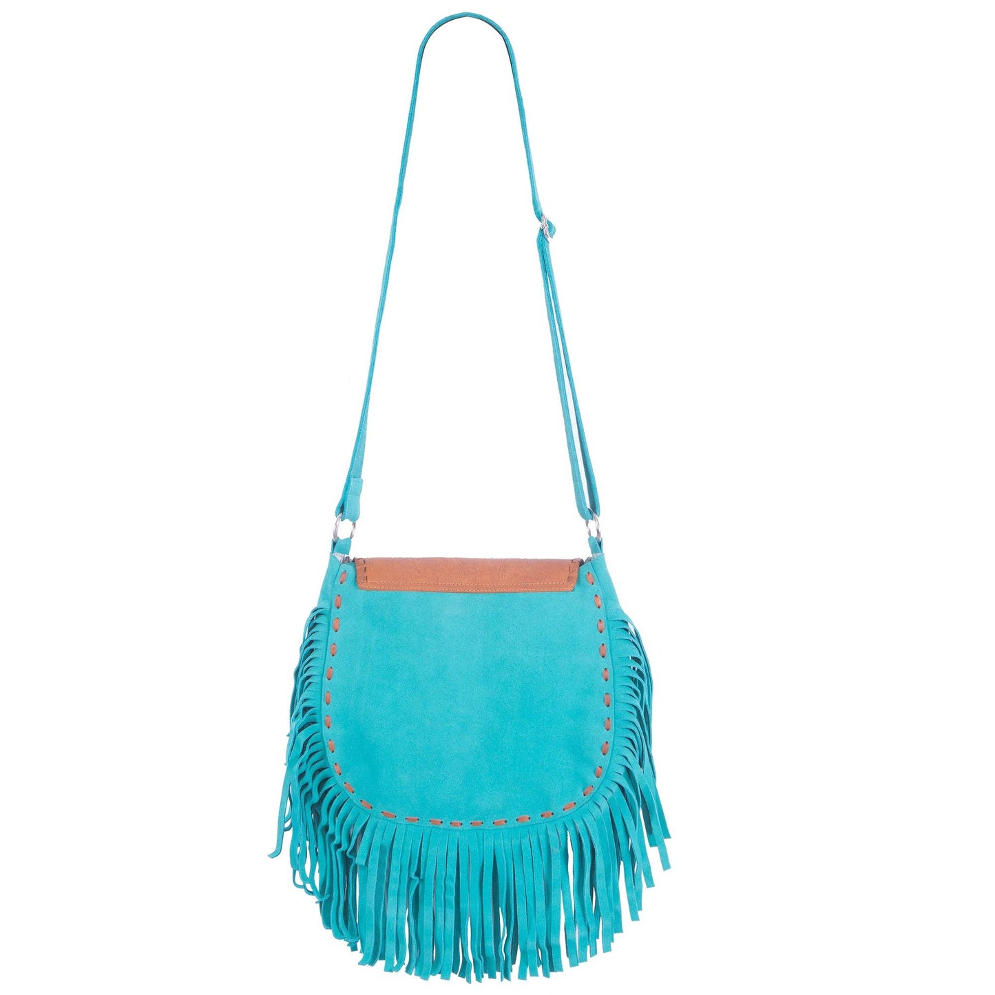 Lushington Fantail Bag Antique Tan/Seafoam