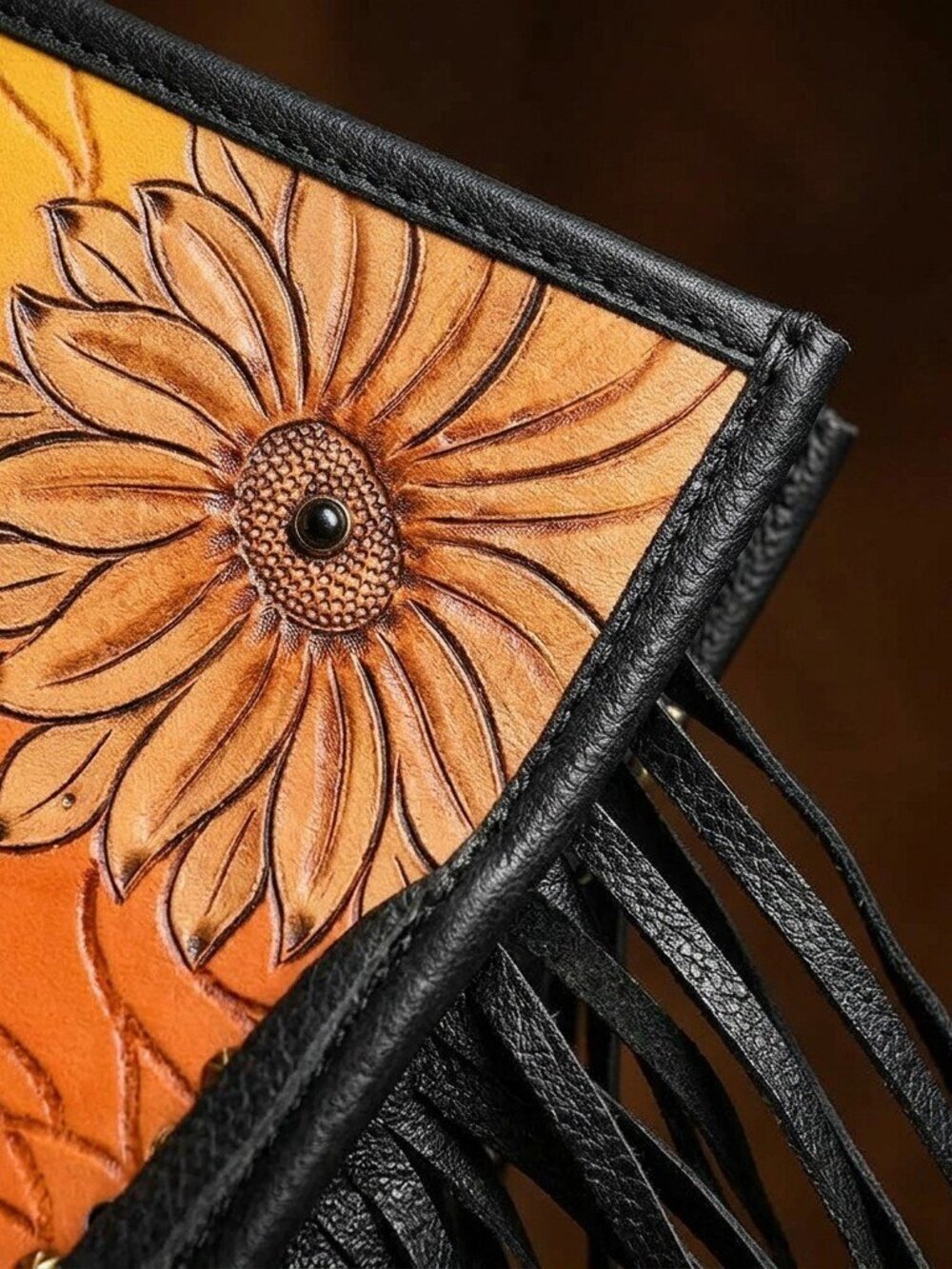 American Darling Desert Bloom Fringe Crossbody