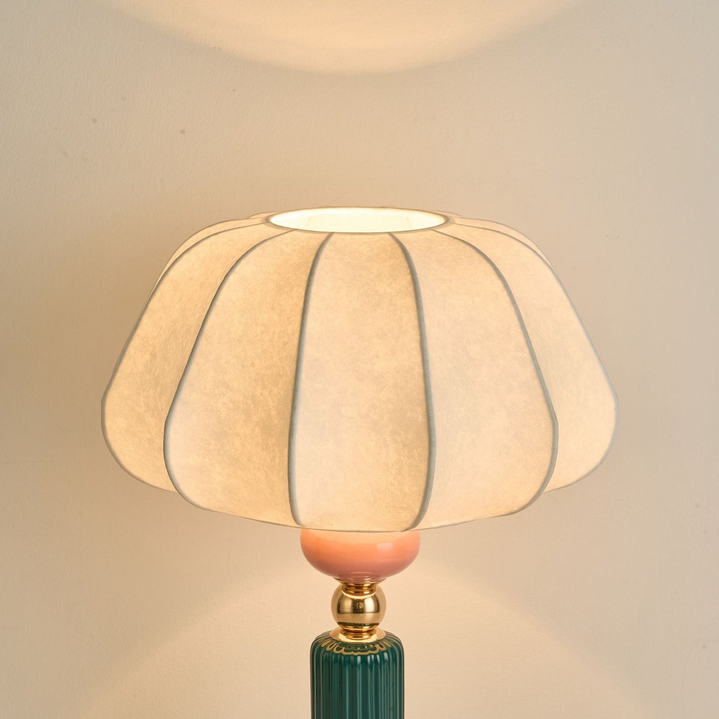 Light-luxury Danish Ceramic Bedside Lamp For The Bedroomsophisticated Ambient Table Lamp