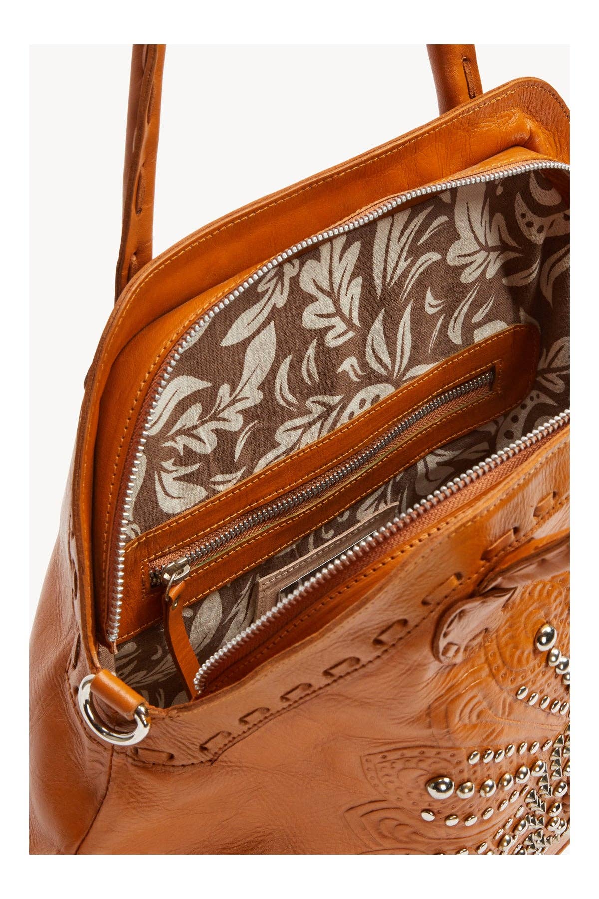 Mini Queen Peacock Bag Antique Tan
