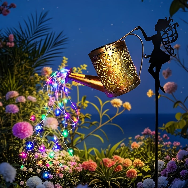 2PCS Solar Garden Decorative Lamp, Outdoor Landscape Lamp, Torch Lamp, Outdoor Lighting Lamp, Party Atmosphere Lamp, Fairy Lamp, Suitable For Gardens, Parks, Commercial Streets, Holiday Gifts.