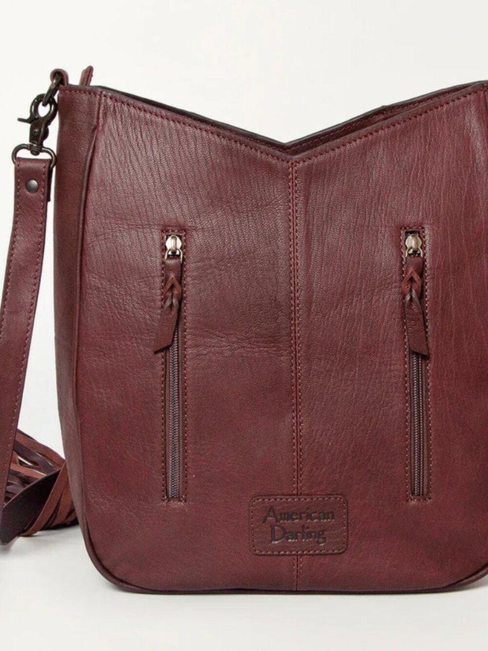 American Darling Sunflowers in the Desert Bloom Fringe Crossbody