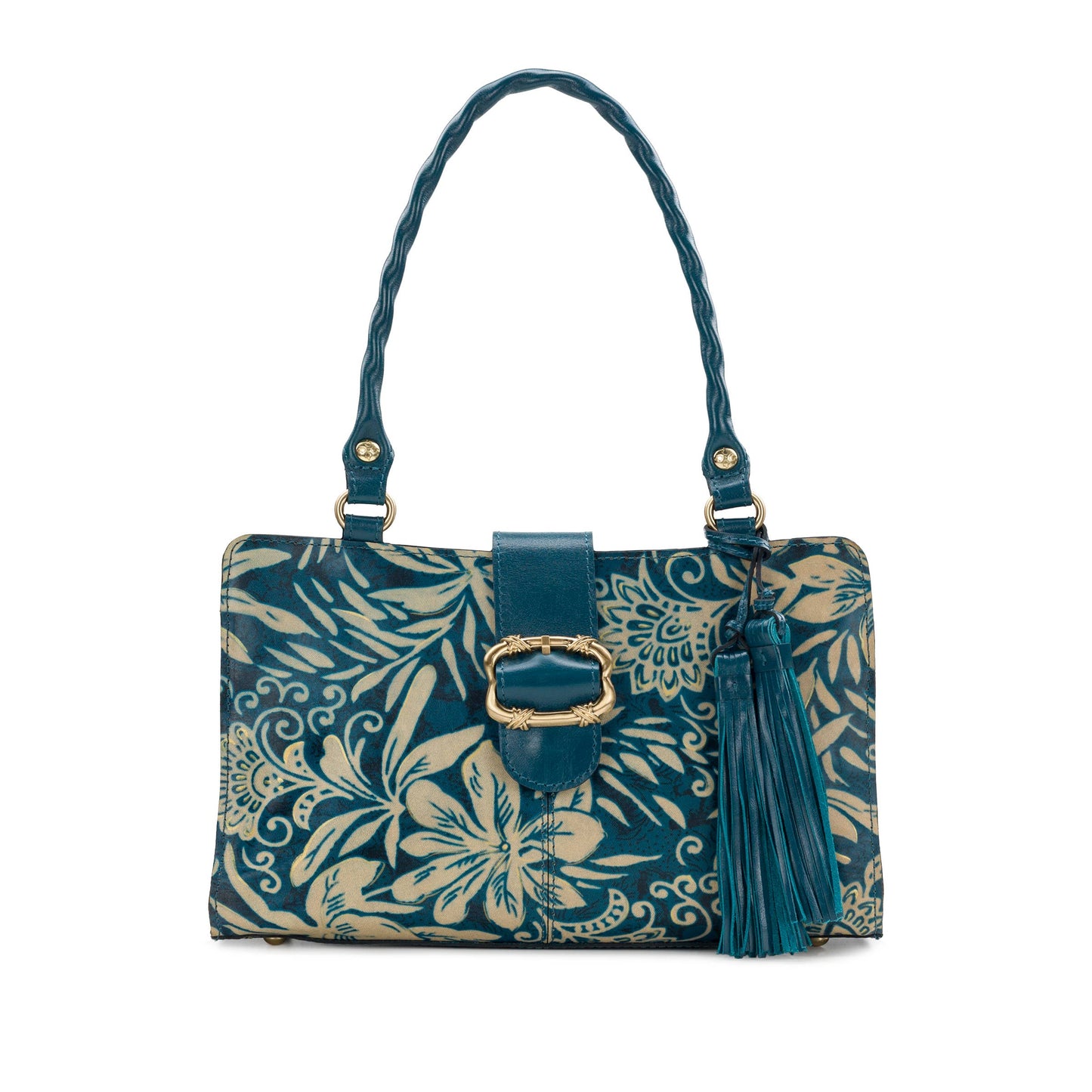 Patricia Nash Violina Satchel - Greek Floral