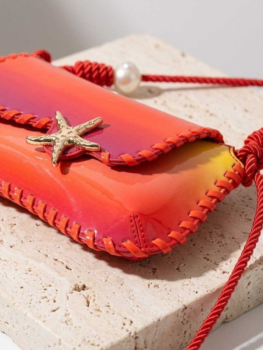 Eternal Afterglow Sunset Shoulder Bag Sunset Ombre