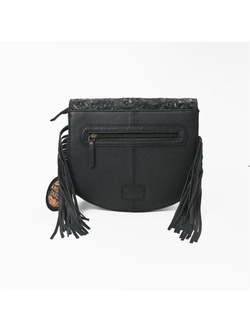 American Darling Desert Darkness Tooled Crossbody Bag