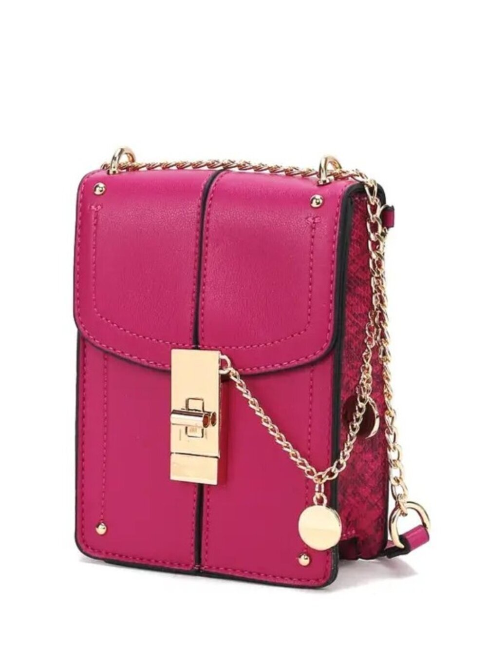 Iona Crossbody Handbag-Luxe Mini Chain Crossbody-various colors