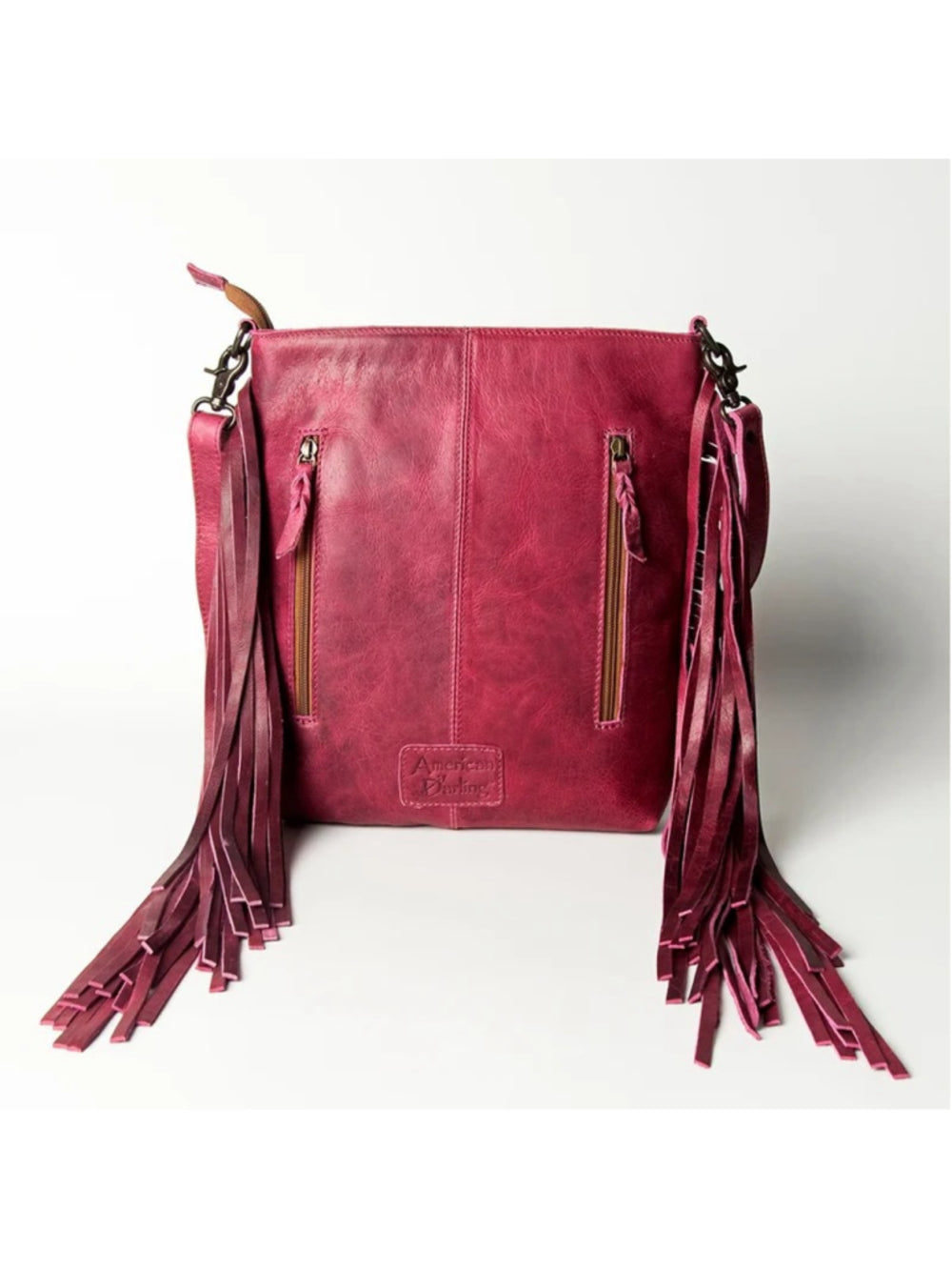 American Darling Confetti Sparkle Fringe Crossbody Bag
