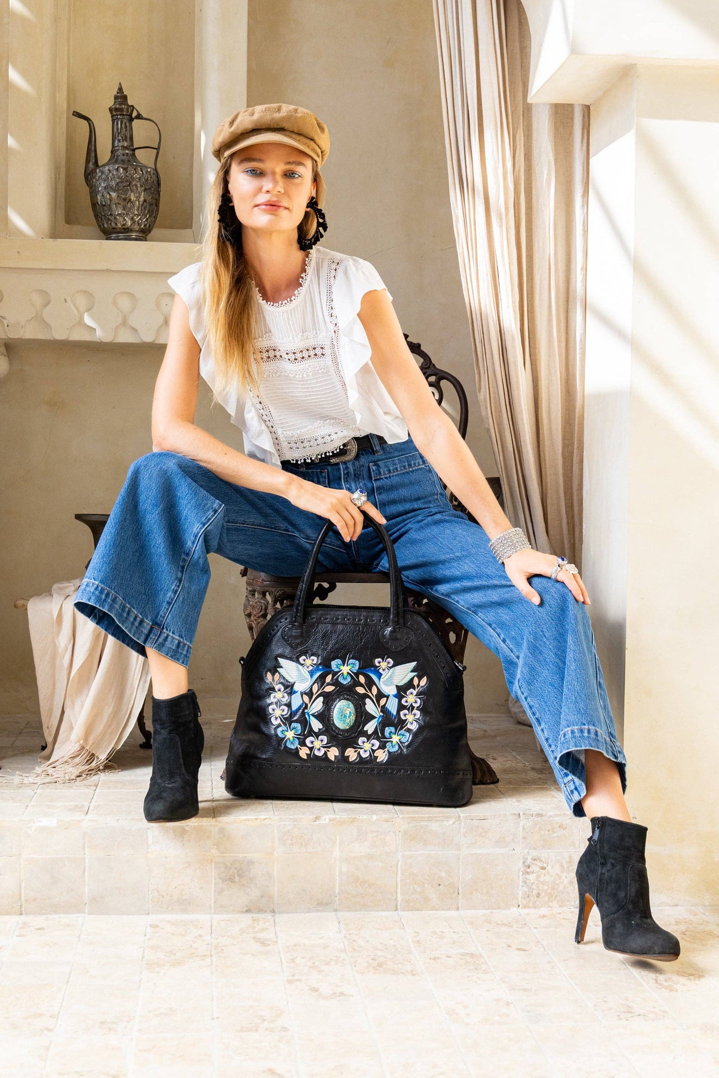 Mini Queen Monterey Bag Black