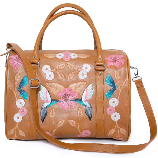 Mini King Hummingbird Bag Antique Tan