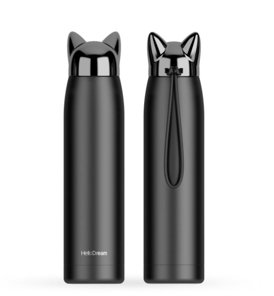 Travel Kettle Creative Cute Fox Glass
