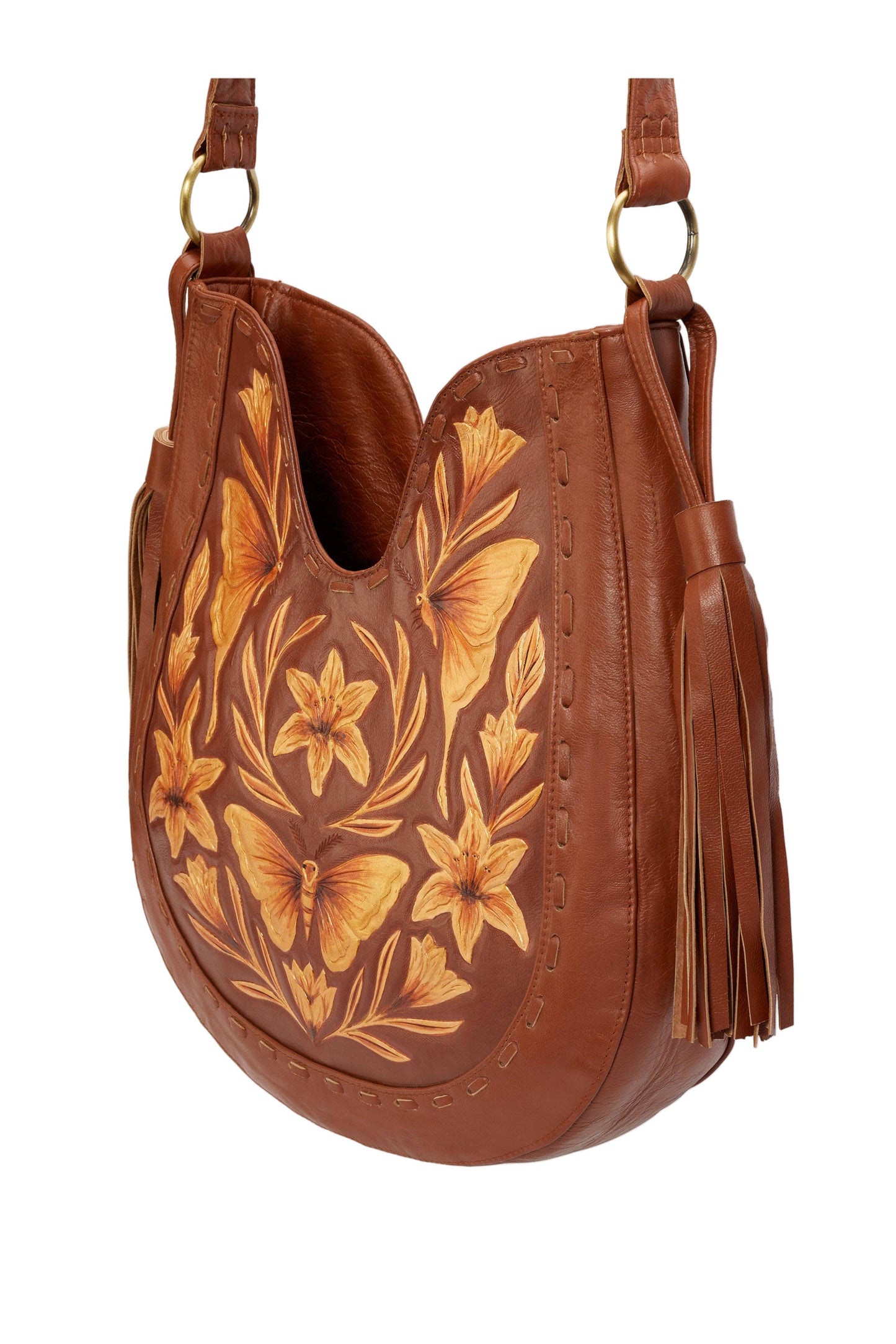 Luna Cleopatra Bag Tobacco/Gold