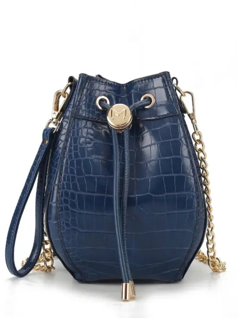 Mkf Cassidy Crocodile Embossed Vegan Leather Women Hobo Bag-Various Colors