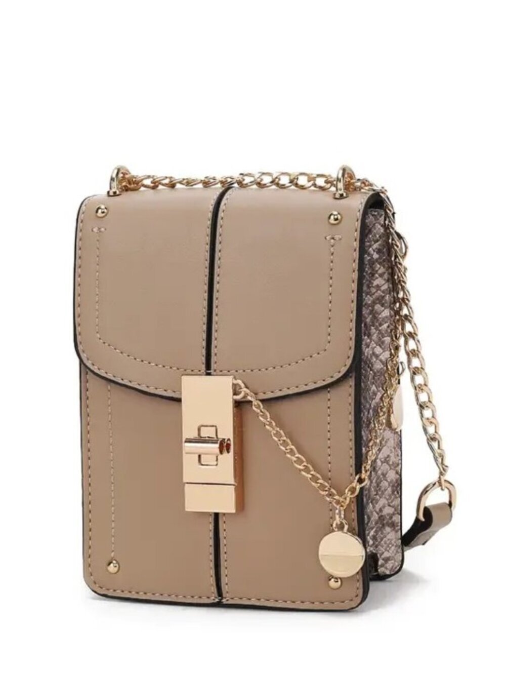 Iona Crossbody Handbag-Luxe Mini Chain Crossbody-various colors